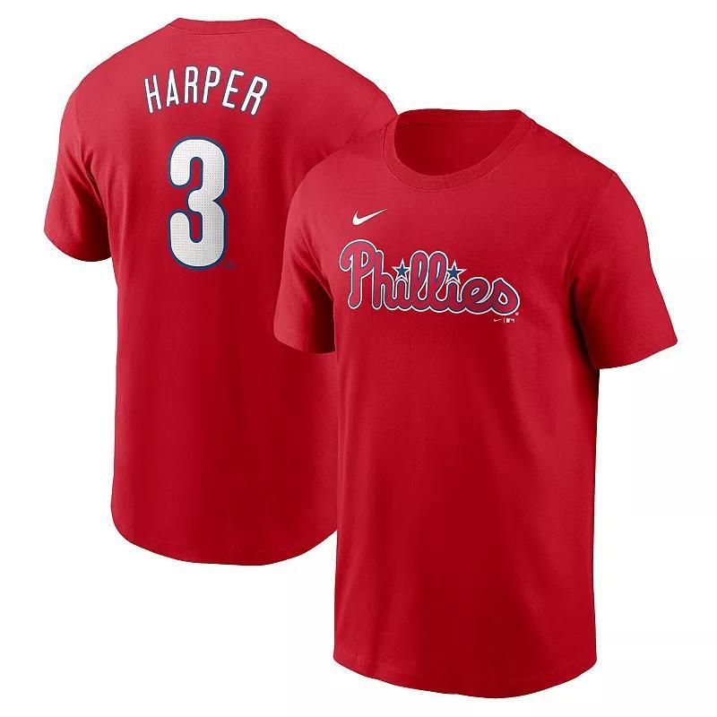Mens Nike Red Cleveland Guardians Fuse Logo T-Shirt Product Image