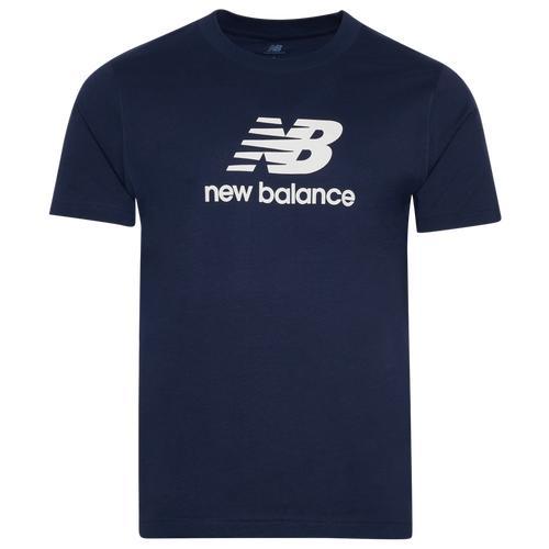 New Balance Mens New Balance Essential Stacked Logo T-Shirt - Mens Product Image