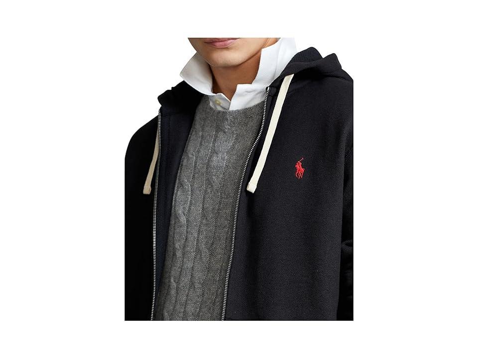 Polo Ralph Lauren Men's Zip Front Fleece Hoodie in Cruise Navy at Nordstrom, Size X-Large Product Image