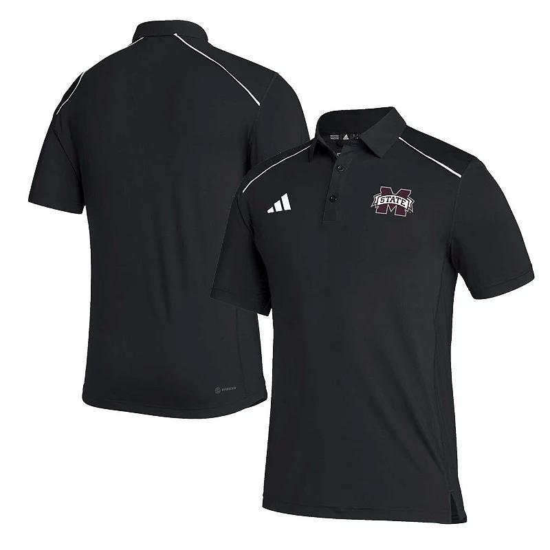 Men's adidas Royal Kansas Jayhawks Coaches AEROREADY Polo, Size: 2XL, Blue Product Image