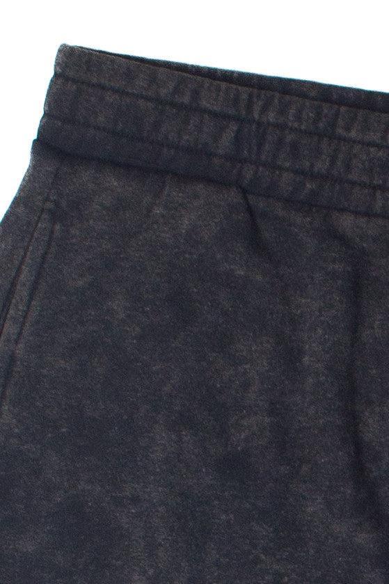 Stone Washed Boyfriend Joggers Product Image
