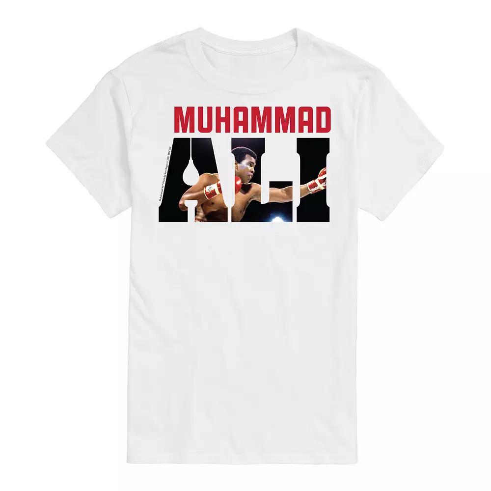 Big & Tall Muhammad Ali Photo Fill Tee, Mens Product Image