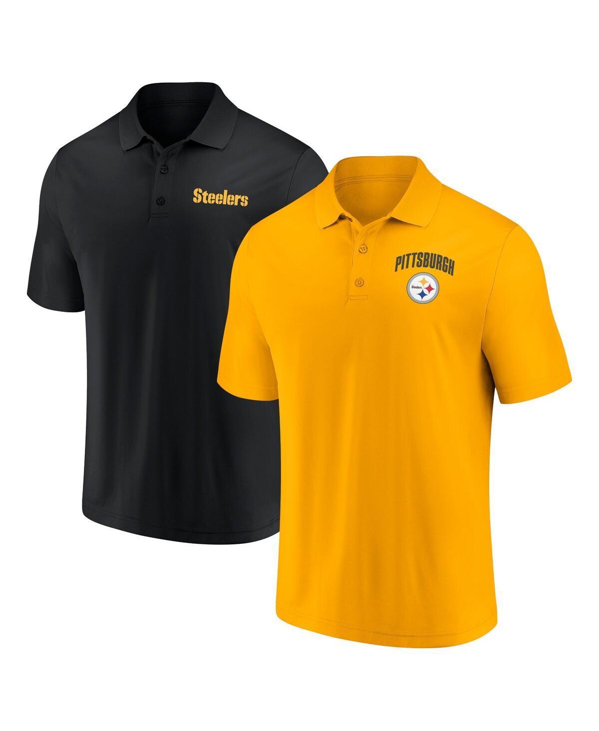 Men's Fanatics Minnesota Vikings Lockup Two-Pack Polo Set, Size: Small, Purple Product Image