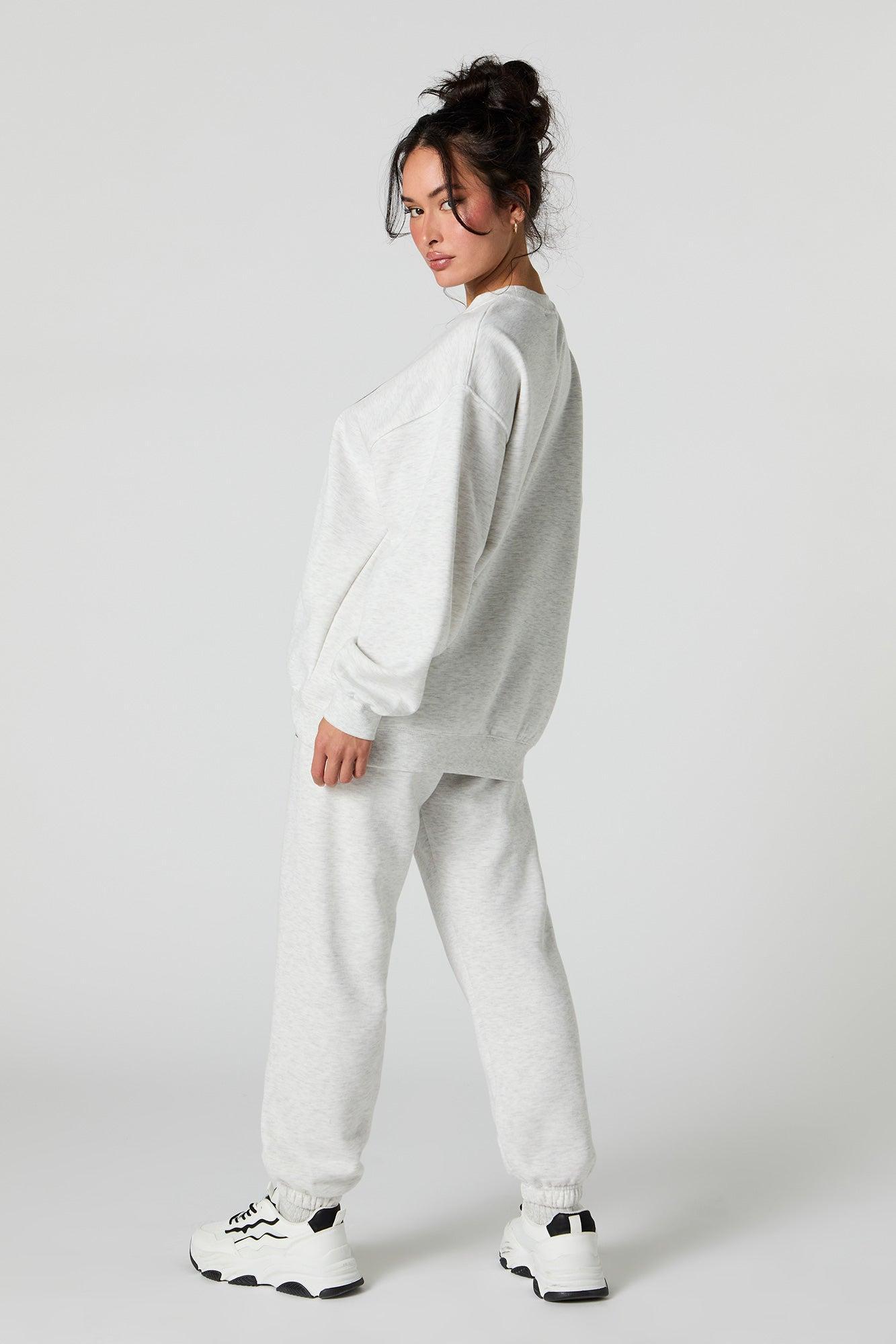 Destination Embroidered Fleece Jogger Female Product Image