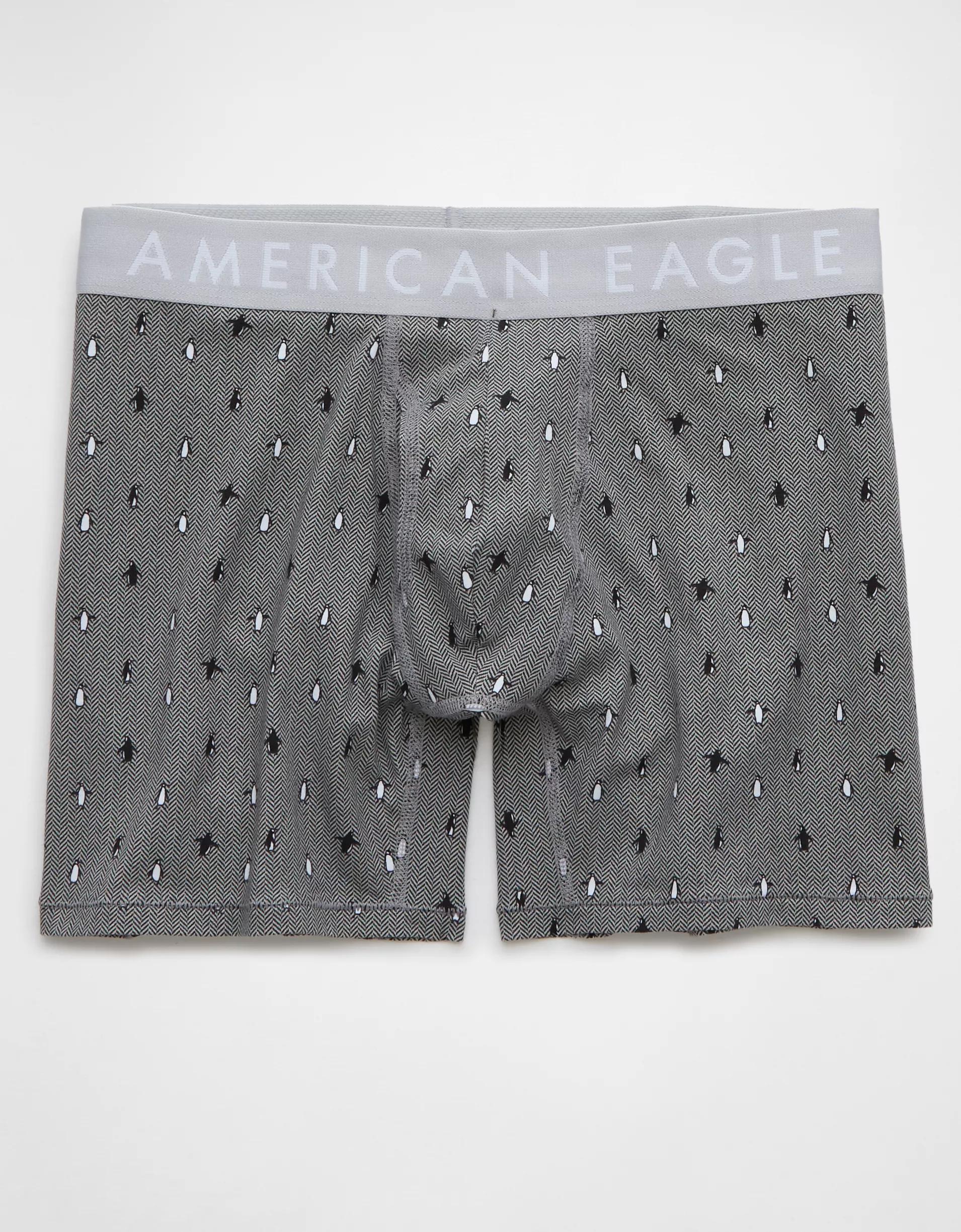AEO Men's Mini Penguins 6" Classic Boxer Brief Product Image