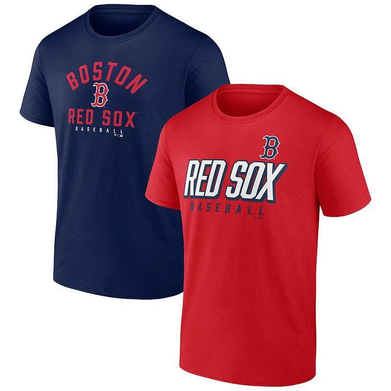 Men's Fanatics Branded Royal/Navy Toronto Blue Jays Player Pack T-Shirt Combo Set, Size: Small, Jay Blue Product Image