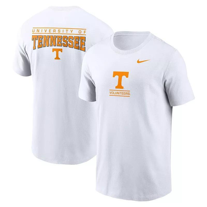 Men's Nike White Tennessee Volunteers 2-Hit T-Shirt, Size: Medium Product Image