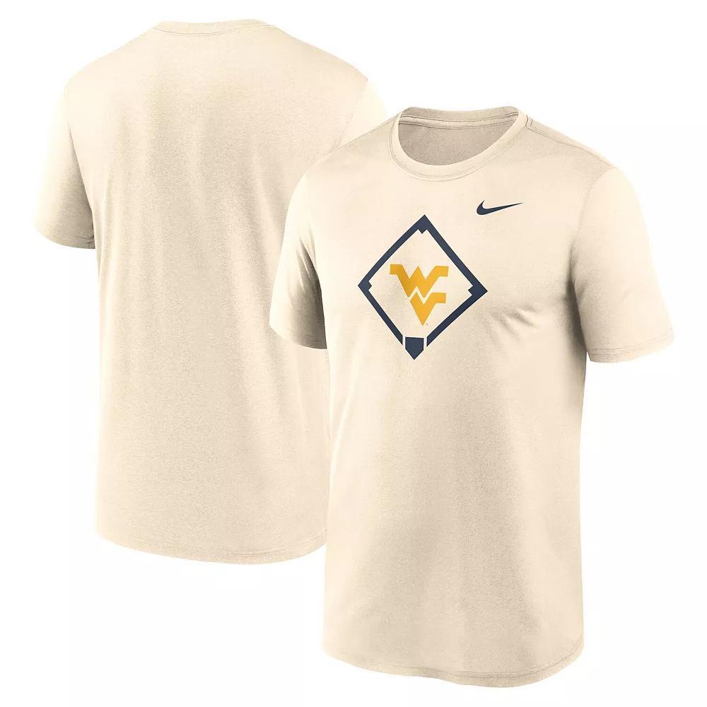 Mens Nike Cream West Virginia Mountaineers Legend Baseball Icon Performance T-Shirt Product Image