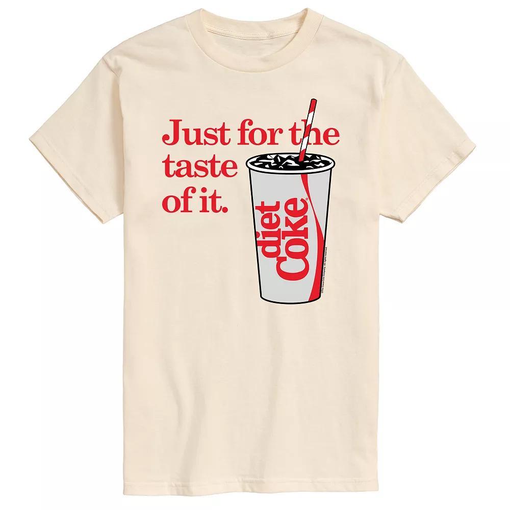 Mens Diet Coke Just For The Taste Of It Graphic Tee Product Image