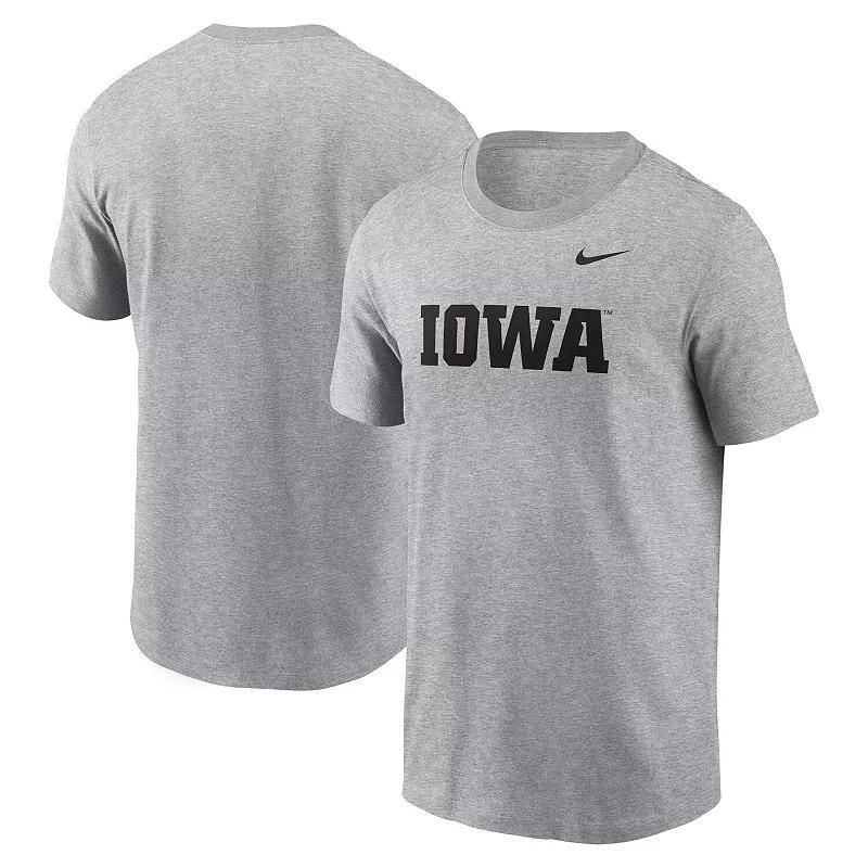 Men's Nike White Iowa Hawkeyes Primetime Wordmark T-Shirt, Size: 2XL Product Image