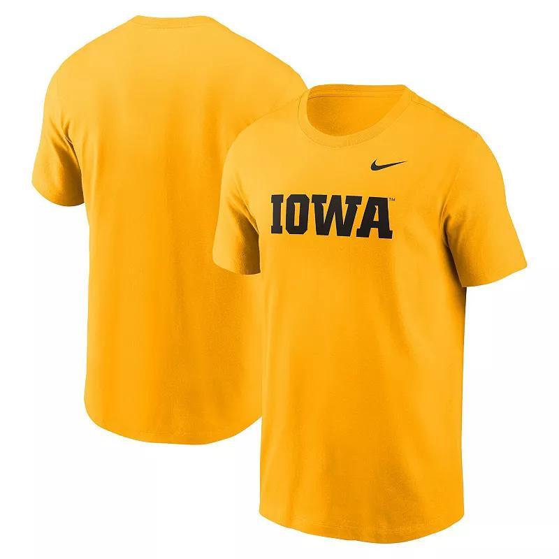 Men's Nike White Iowa Hawkeyes Primetime Wordmark T-Shirt, Size: 2XL Product Image