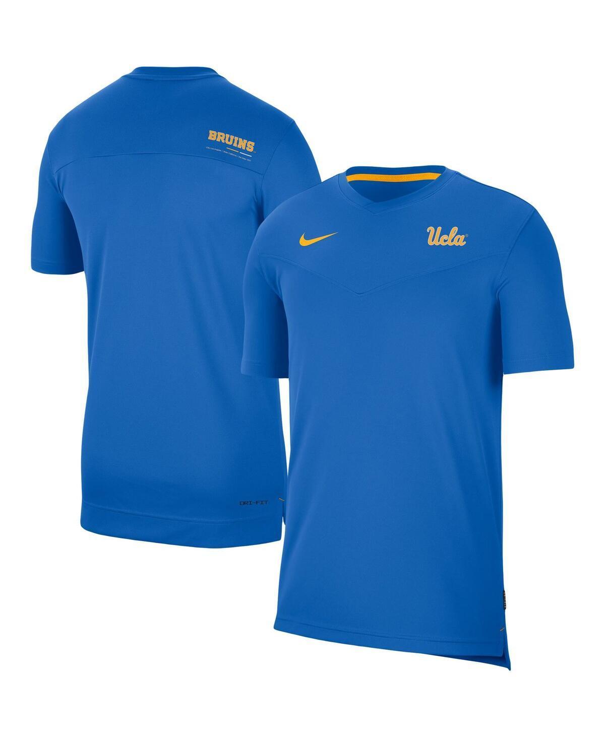 Men's Nike Blue UCLA Bruins 2022 Coaches UV Performance T-Shirt, Size: Large Product Image