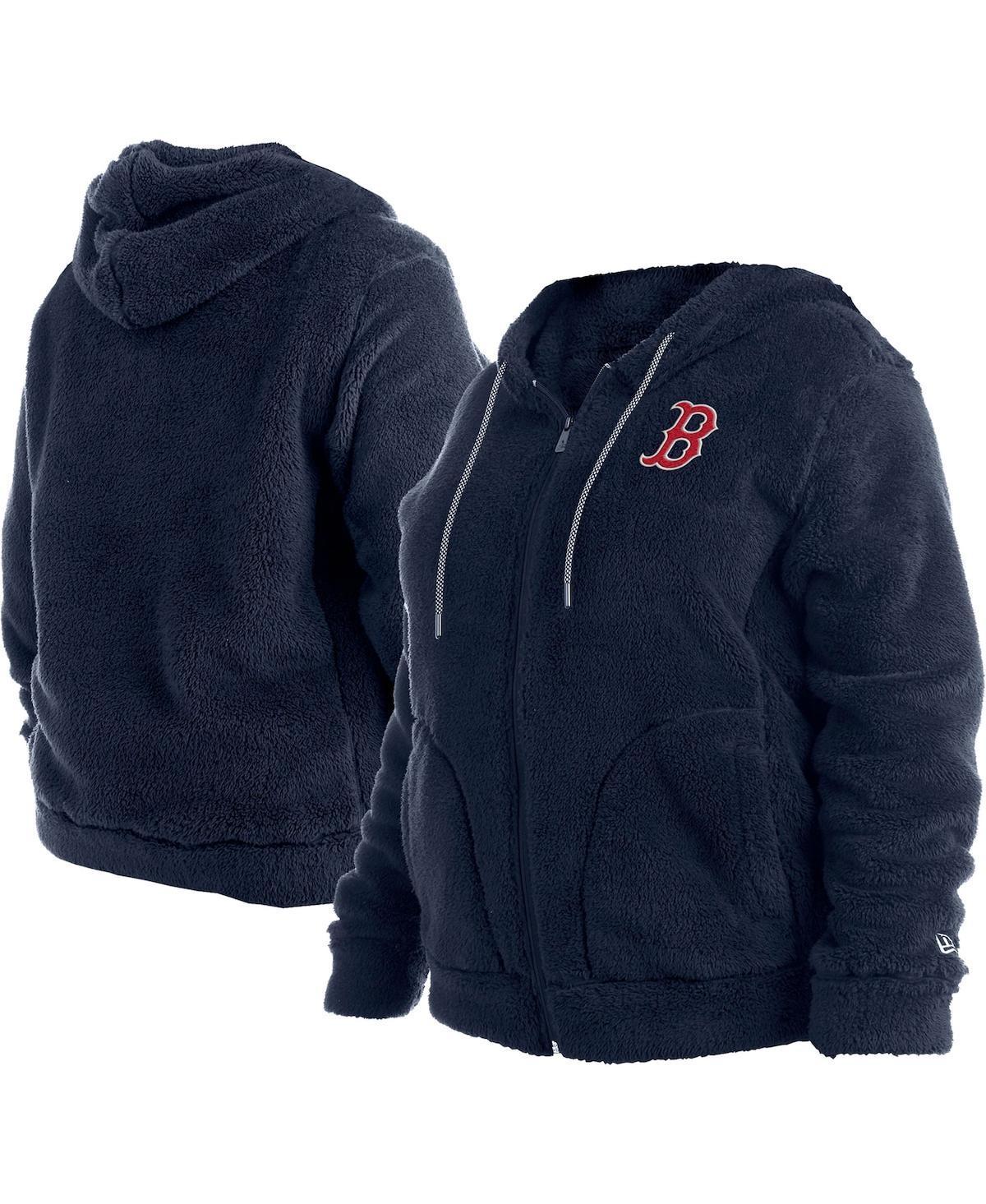 Women's New Era Black Chicago White Sox Plus Size Sherpa Full-Zip Jacket, Size: 1XL Product Image
