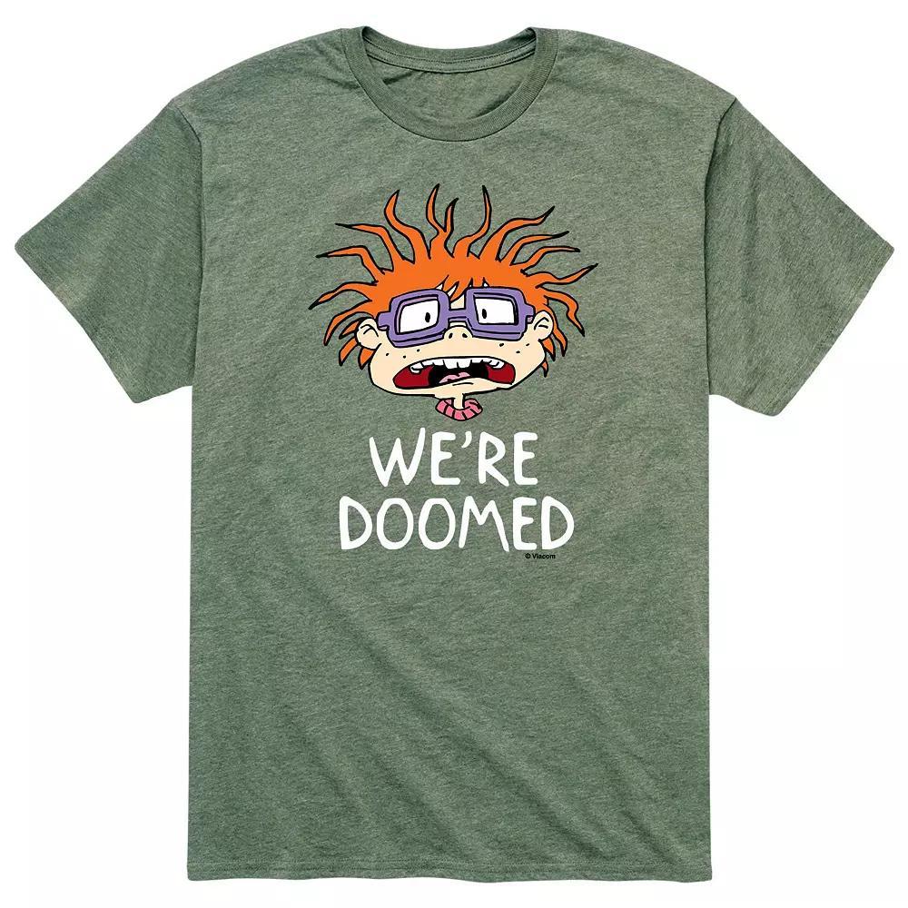 Mens Rugrats Chuckie Were Doomed Tee Product Image