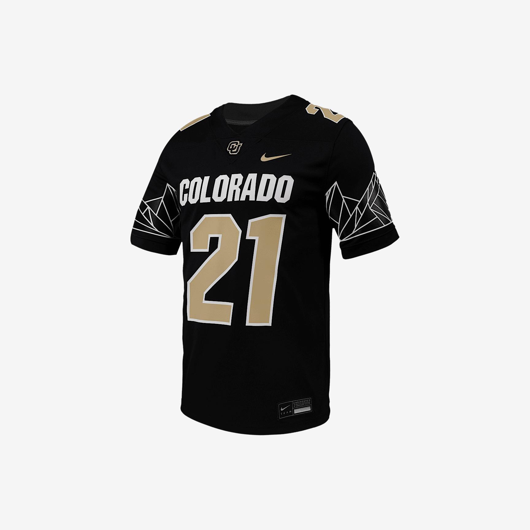 Shilo Sanders Colorado Men's Nike College Football Replica Jersey Product Image