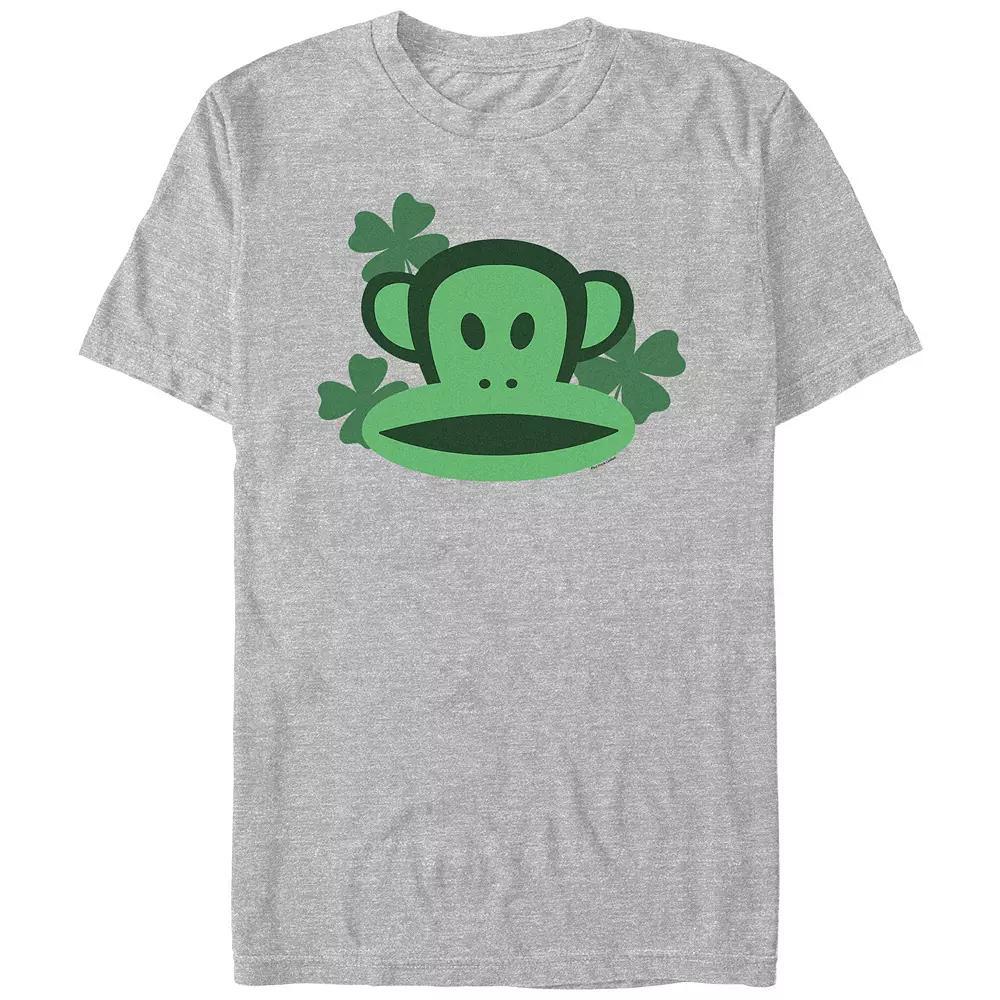 Men's Paul Frank Lucky Monkey Graphic Tee, Size: Small, Athletic Grey Product Image