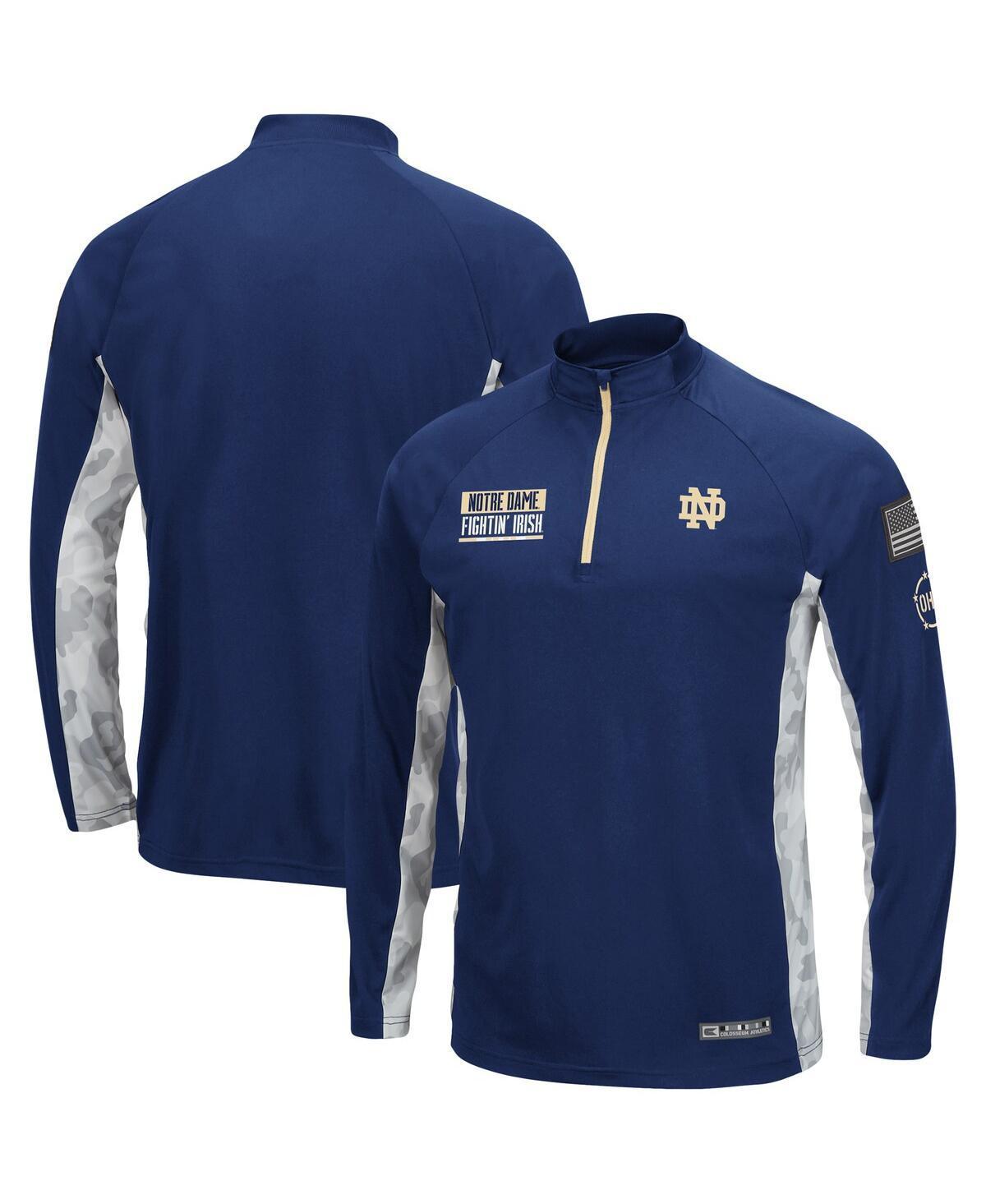Men's Colosseum Cardinal Arkansas Razorbacks OHT Military Appreciation Snow Cruise Raglan 1/4-Zip Jacket, Size: Medium, Red Product Image