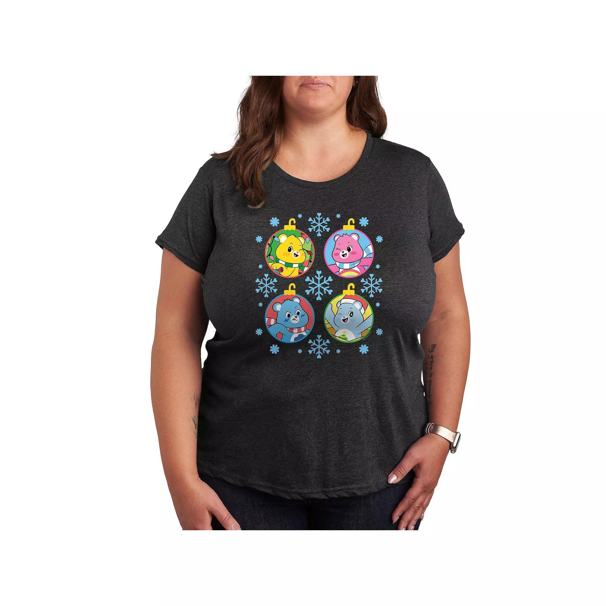Plus Colorful Stacked Mama Graphic Tee, Womens Product Image