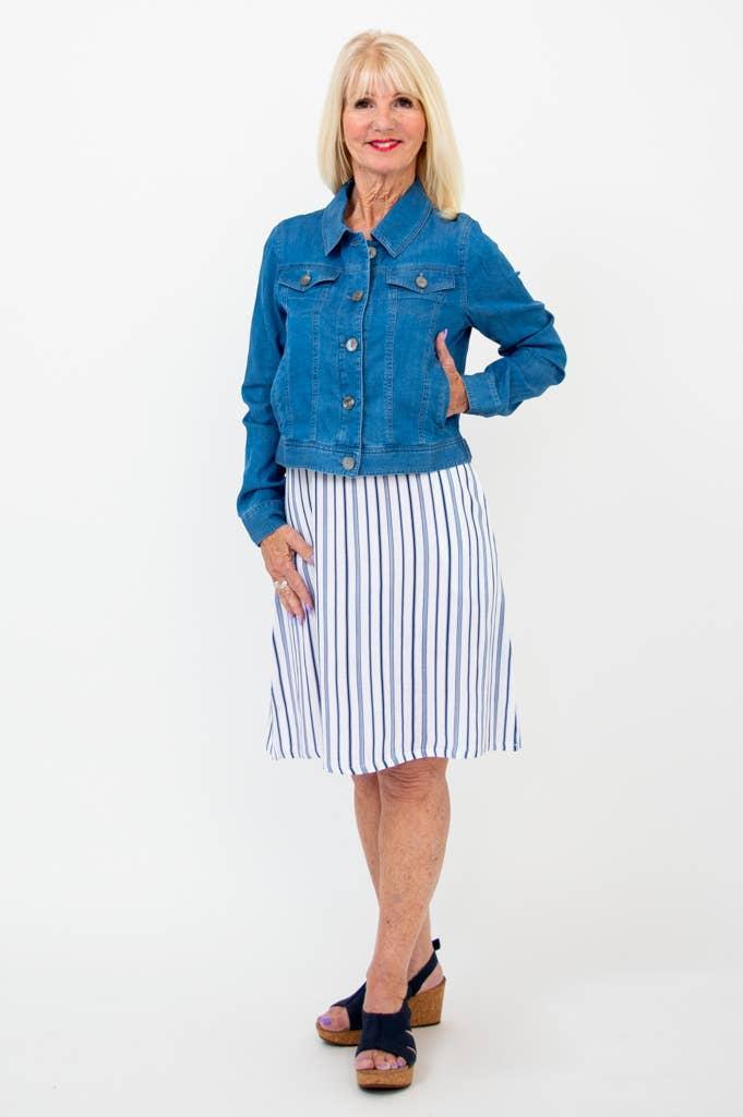 Blue Sky Colleen Jacket, Tencel Denim Product Image