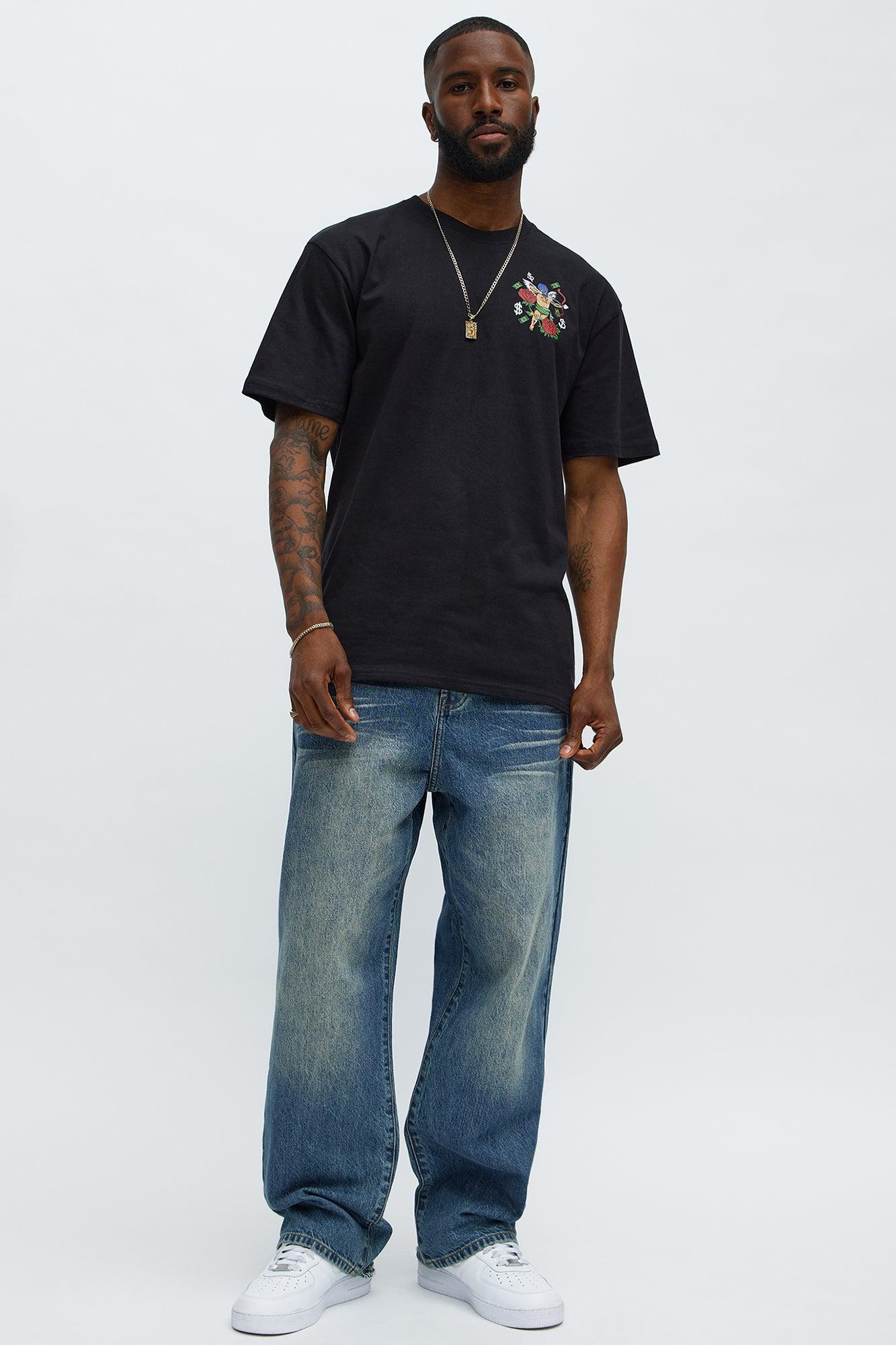 Hustle Daily No Excuses Short Sleeve Tee - Black Product Image