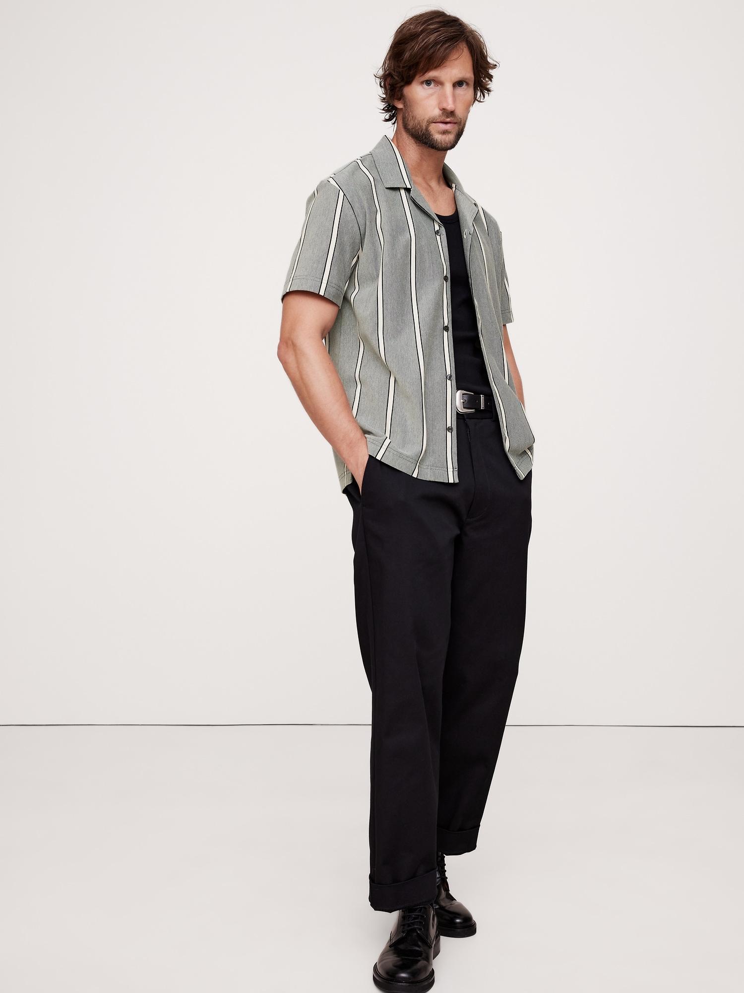 Luxury-Touch Pique Resort Shirt Product Image