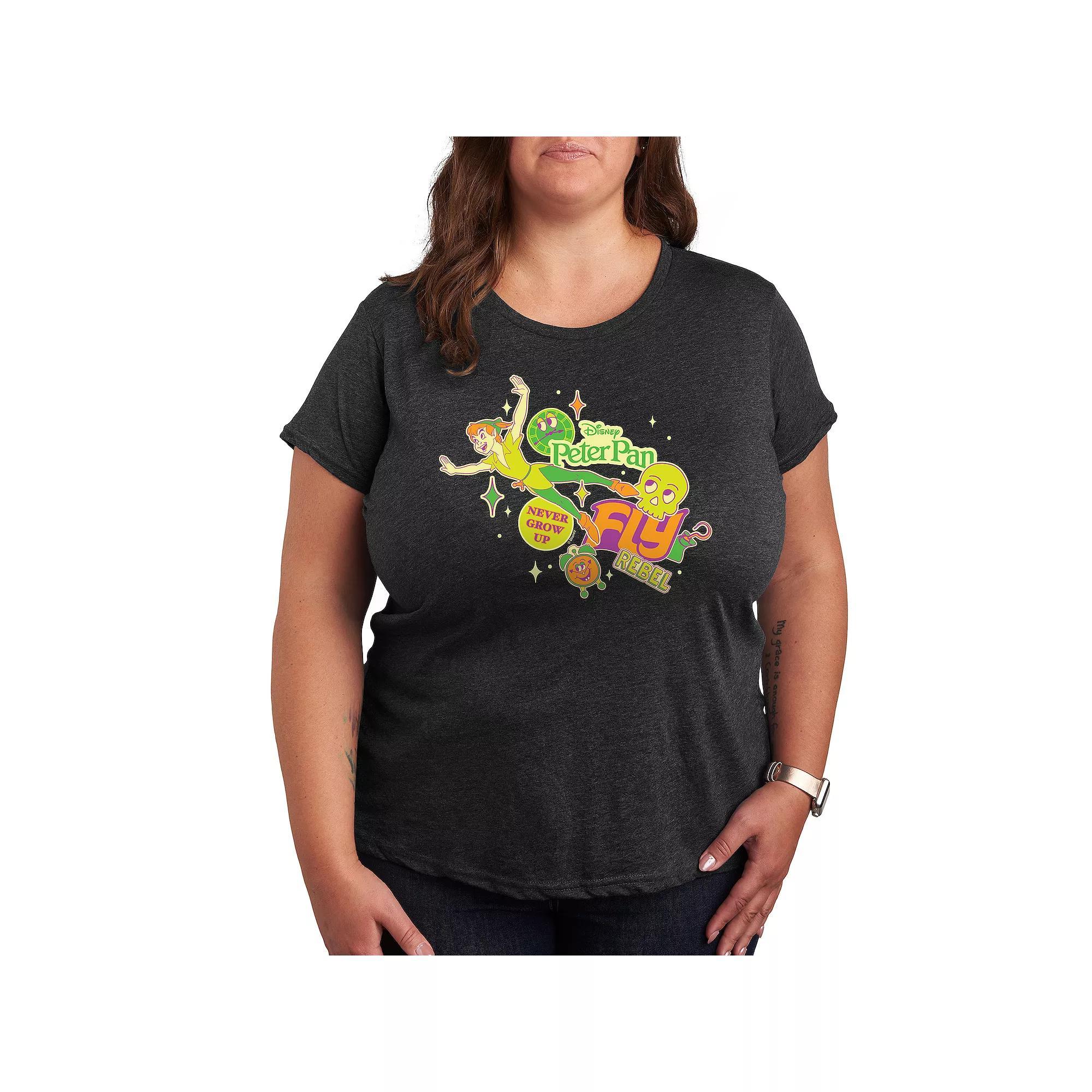 Plus Dr. Seuss Things 1 And 2 Graphic Tee, Womens Heather Grey Product Image