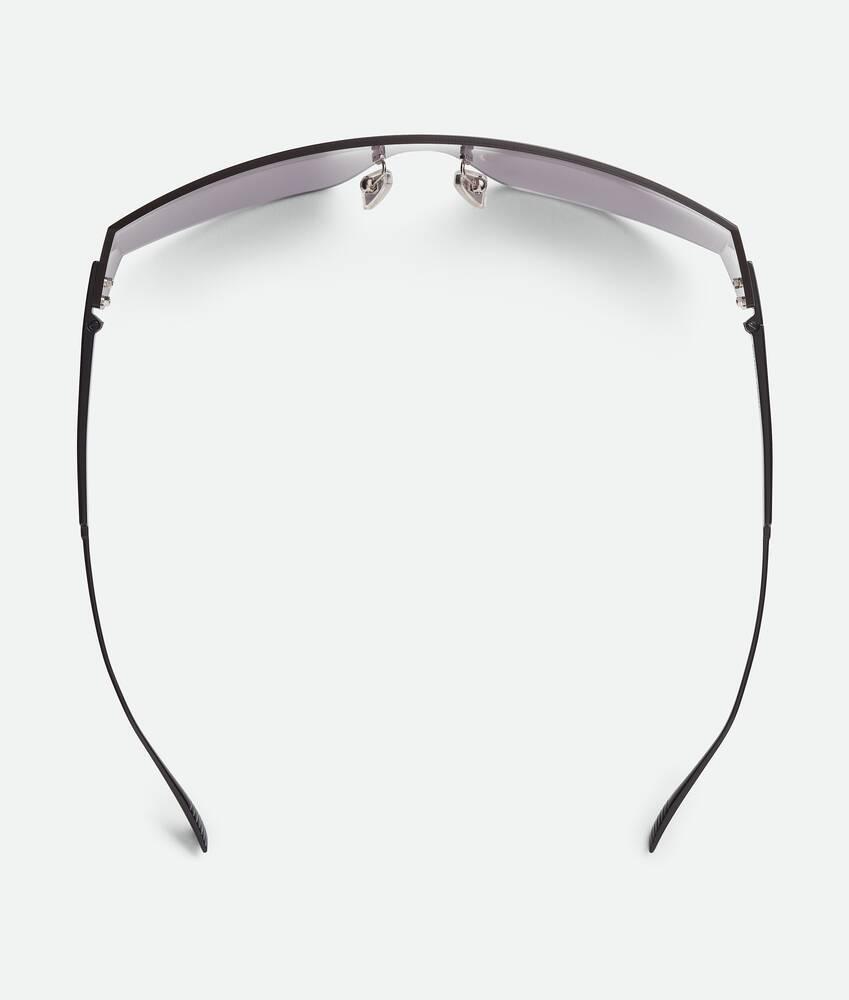 Futuristic Shield Sunglasses in Black/smoke Product Image
