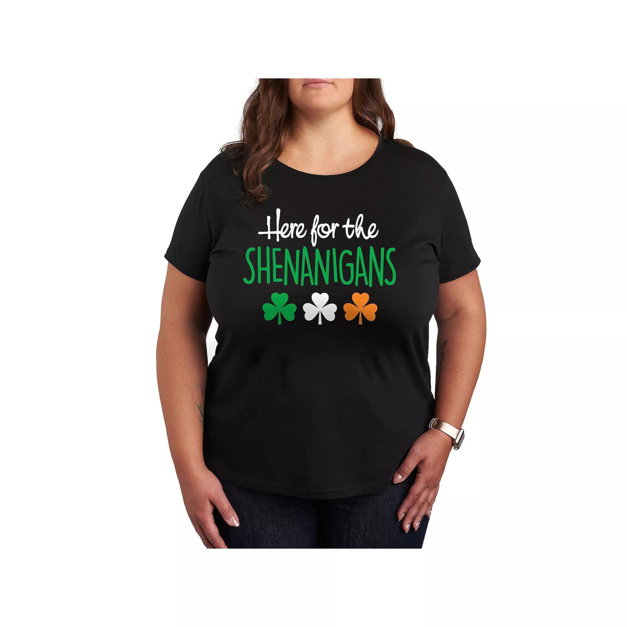 Plus Everyone Loves a Ginger Gnome Graphic Tee, Womens Product Image