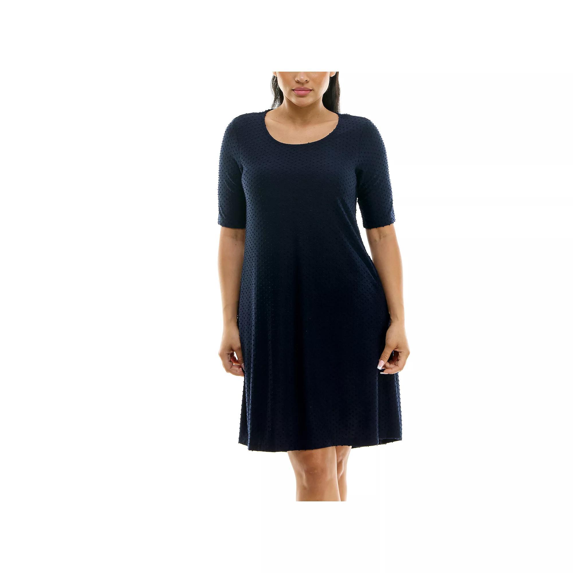 Women's Nina Leonard Hi-Low Dress, Size: Small, Yellow Product Image