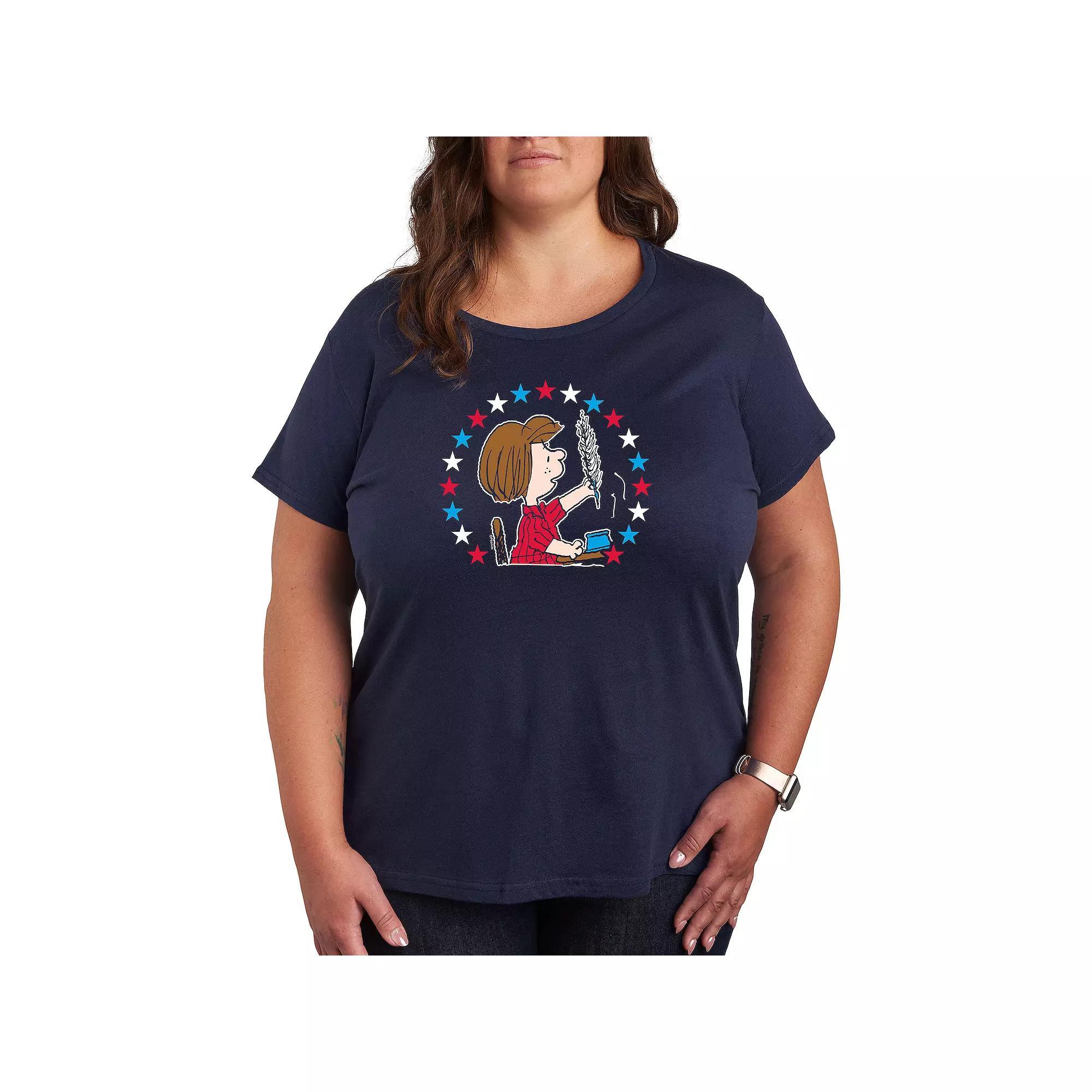 Plus I Speak Toddler Graphic Tee, Toddler Girls Grey Dark Red Product Image