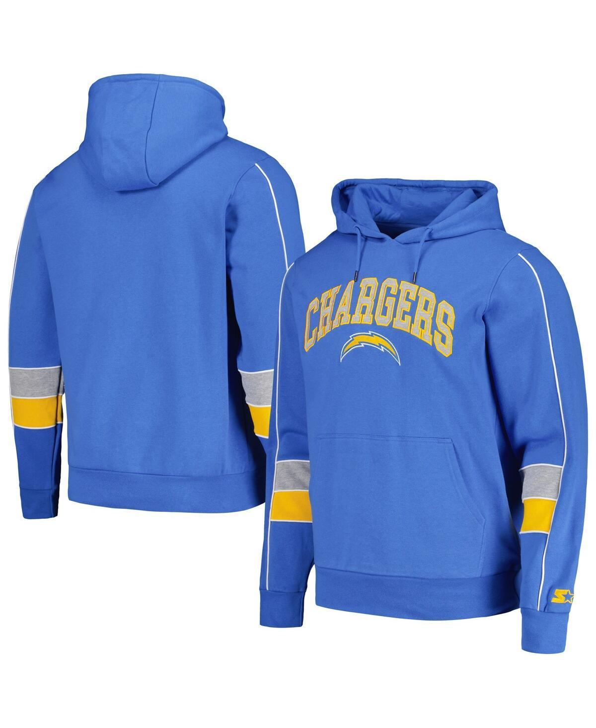 Men's Starter Royal Buffalo Bills Captain Pullover Hoodie, Size: 2XL, Blue Product Image