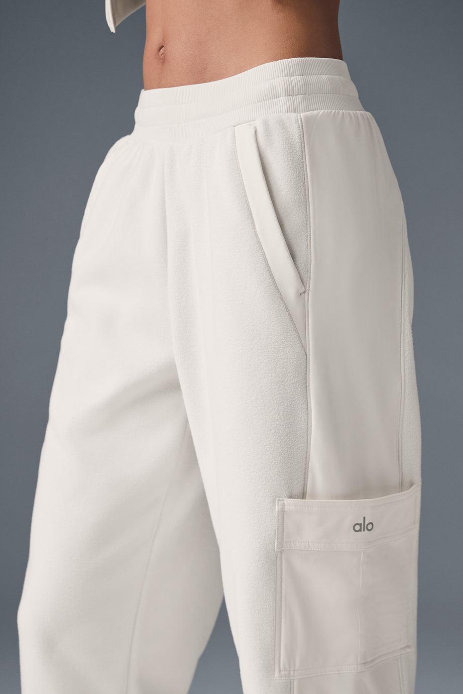 Polar Fleece Wintry Mix Pant - Ivory Female Product Image