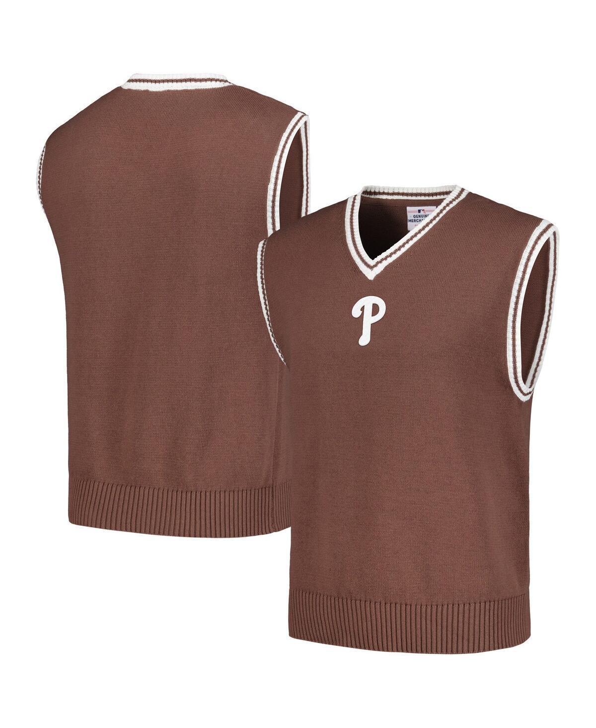 Mens PLEASURES Chicago Cubs Knit V-Neck Pullover Sweater Vest Product Image