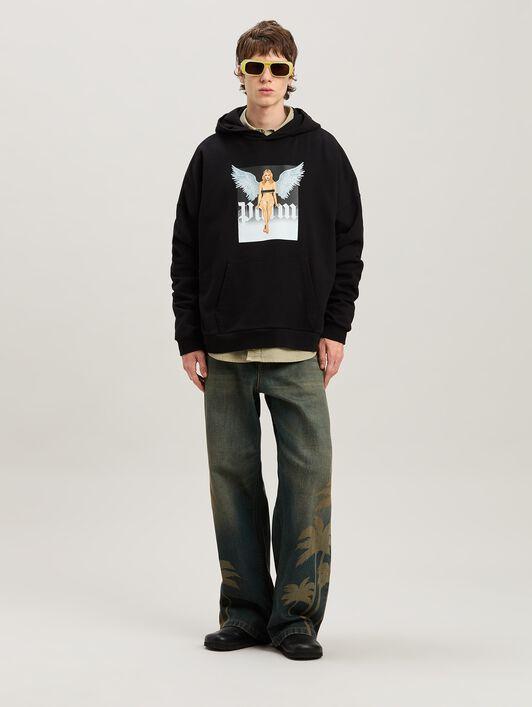 CRYSTAL PIN UP HOODY Product Image