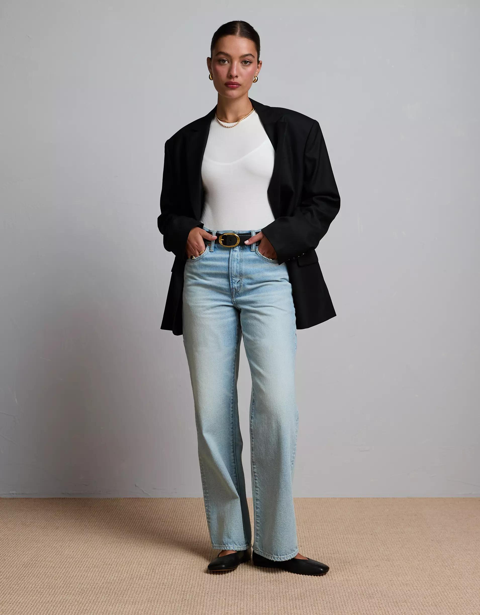 AE77 Premium Stovepipe Jean Product Image