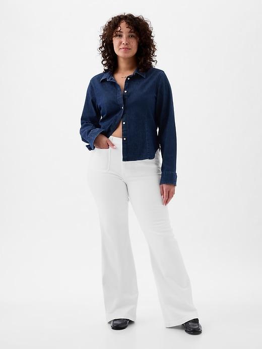High Rise '70s Flare Jeans Product Image