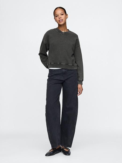 Heavyweight French Terry Oversized Sweatshirt Product Image