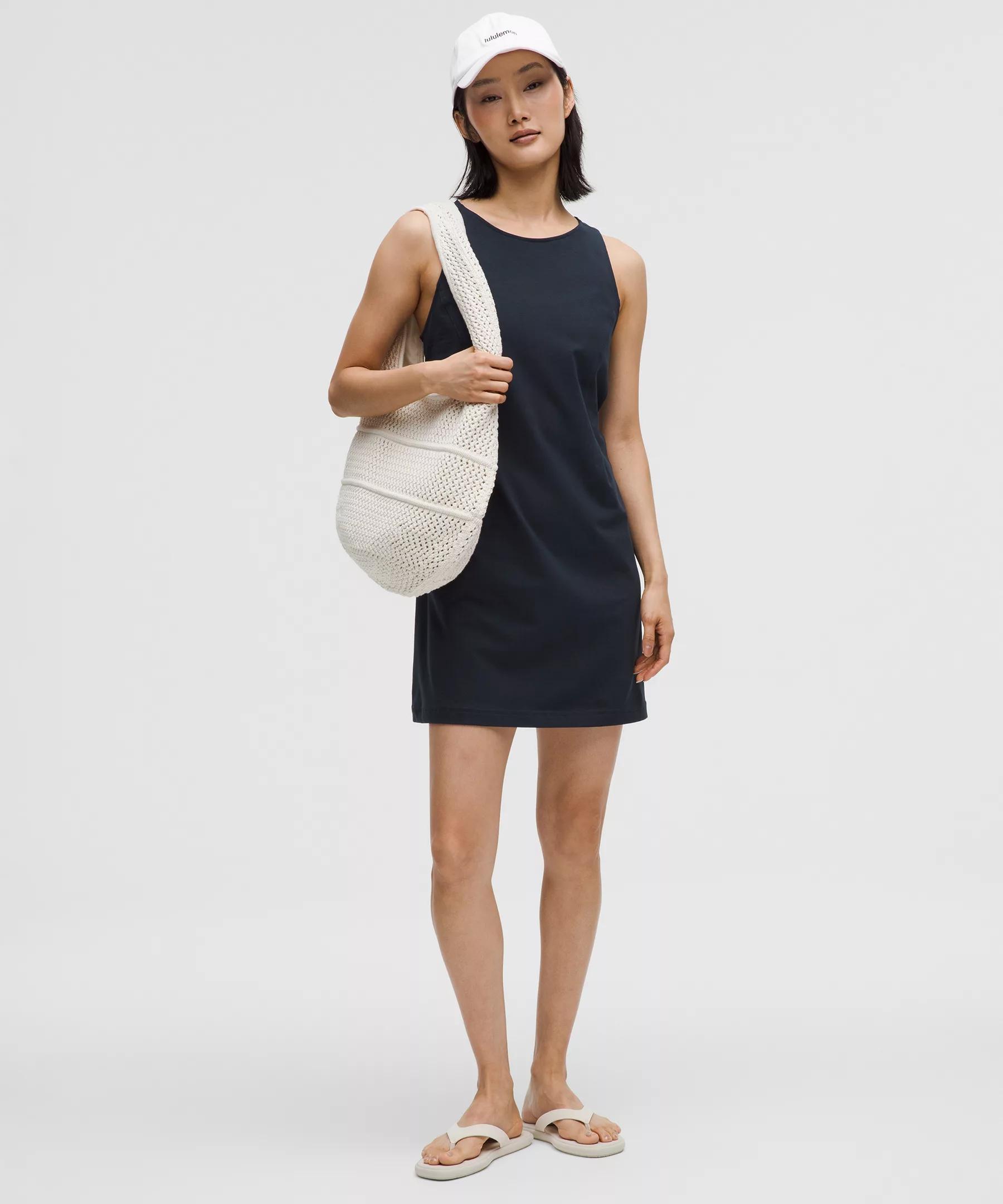 Organic Cotton Cinched-Waist Dress Product Image