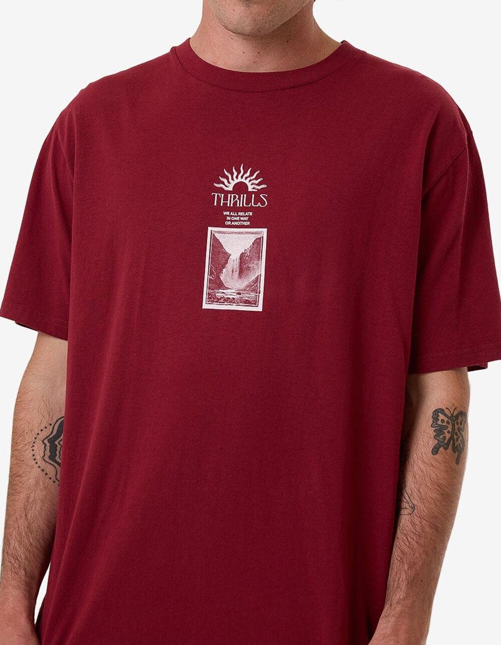 THRILLS Walks Of Life Mens Tee - RED Product Image