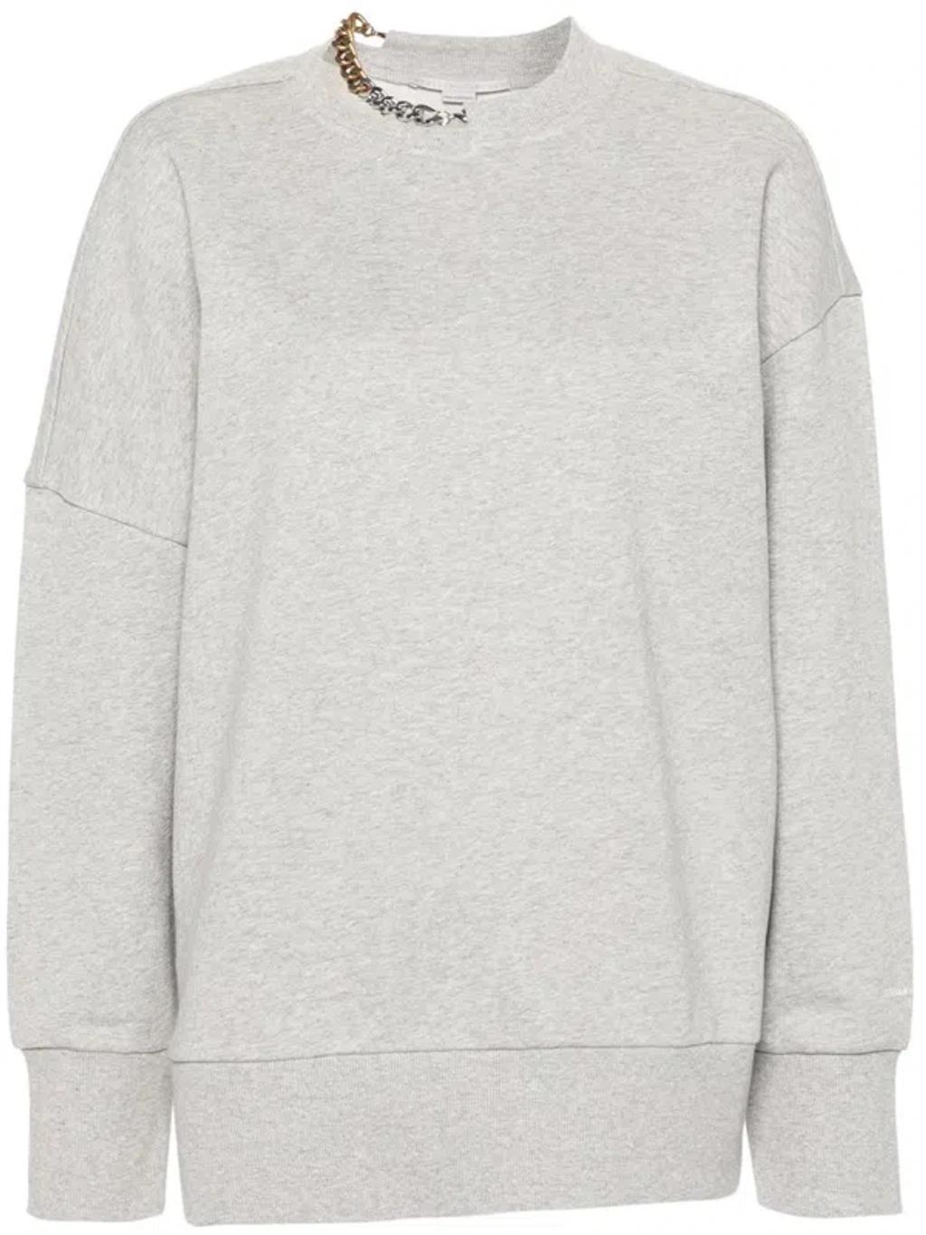 STELLA MCCARTNEY Chain Sweatshirt In Grey Product Image