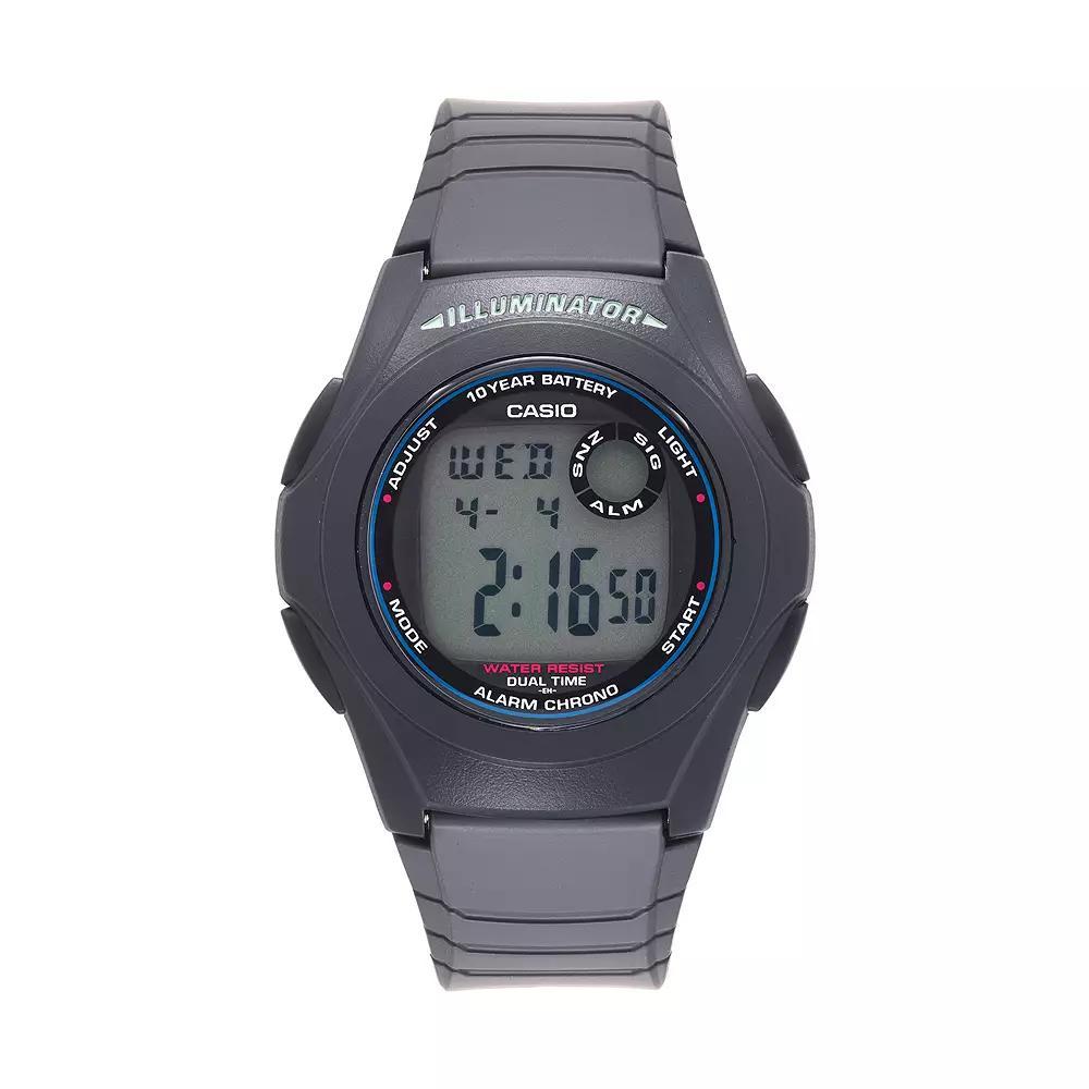 Casio Womens Casual Digital Chronograph Watch Black Product Image