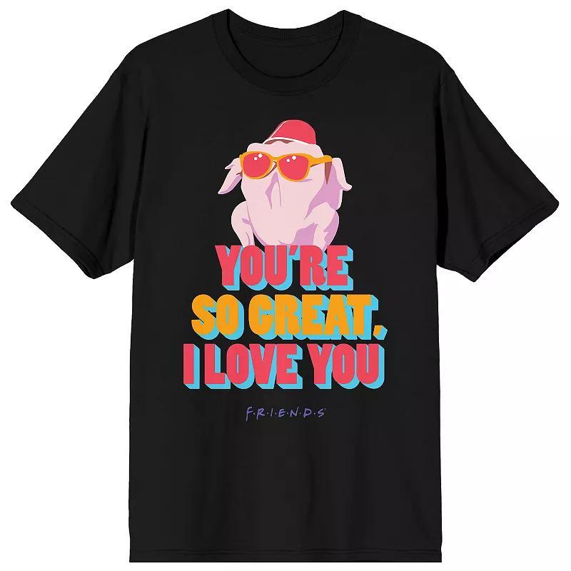 Men's Friends You're So Great Tee, Size: Small, Black Product Image