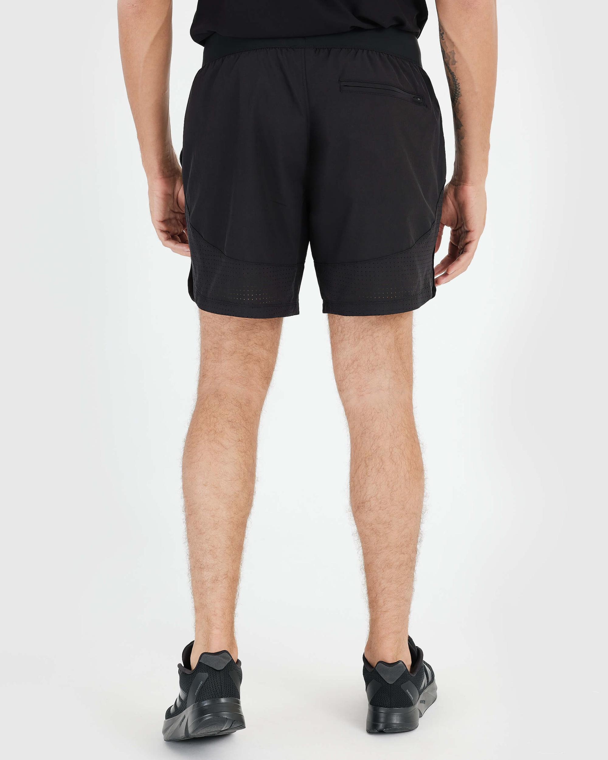 Black Active Quick Dry Shorts with Liner Product Image