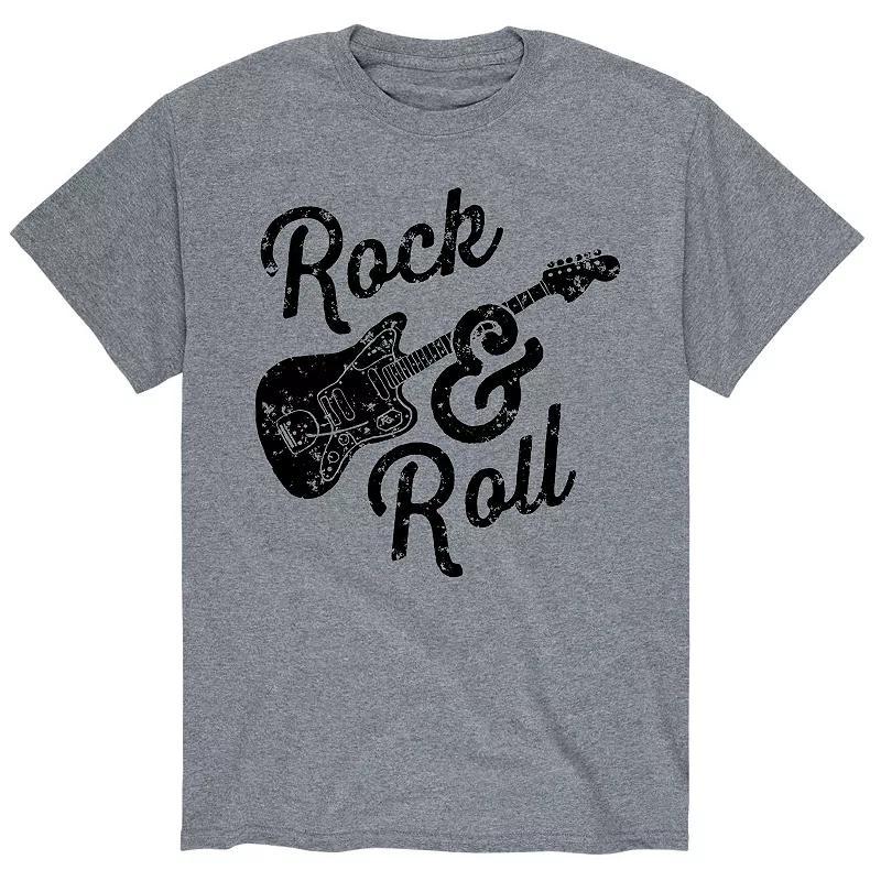 Mens Roca And Roll Guitar Tee Product Image