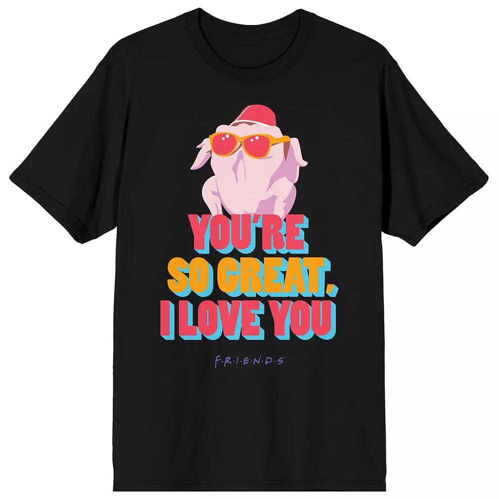 Men's Friends You're So Great Tee, Size: Small, Black Product Image