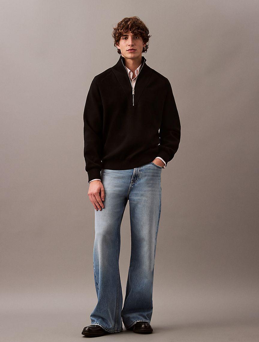 Tech Knit Quarter Zip Sweater Product Image