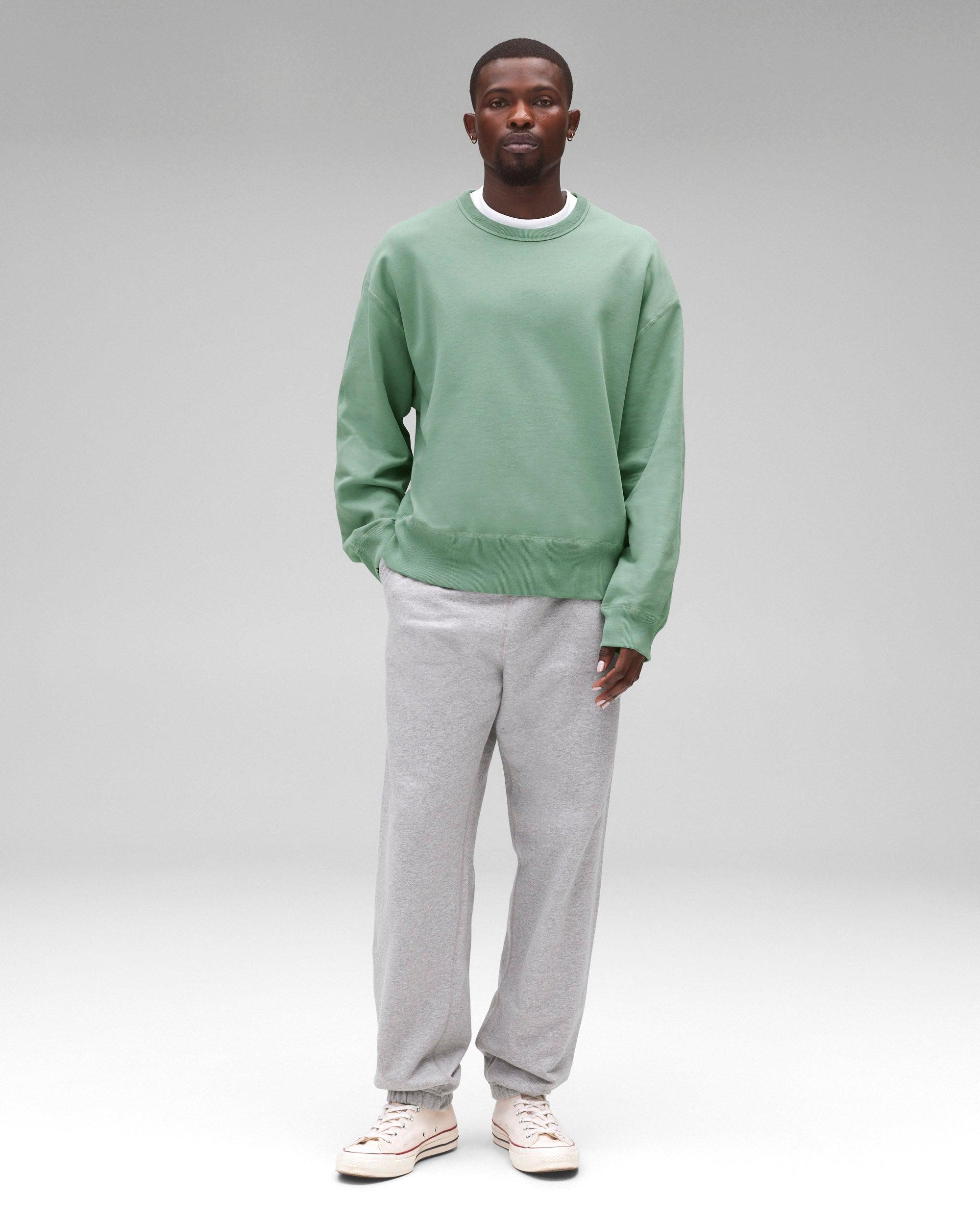 Midweight Terry Relaxed Crewneck Male Product Image