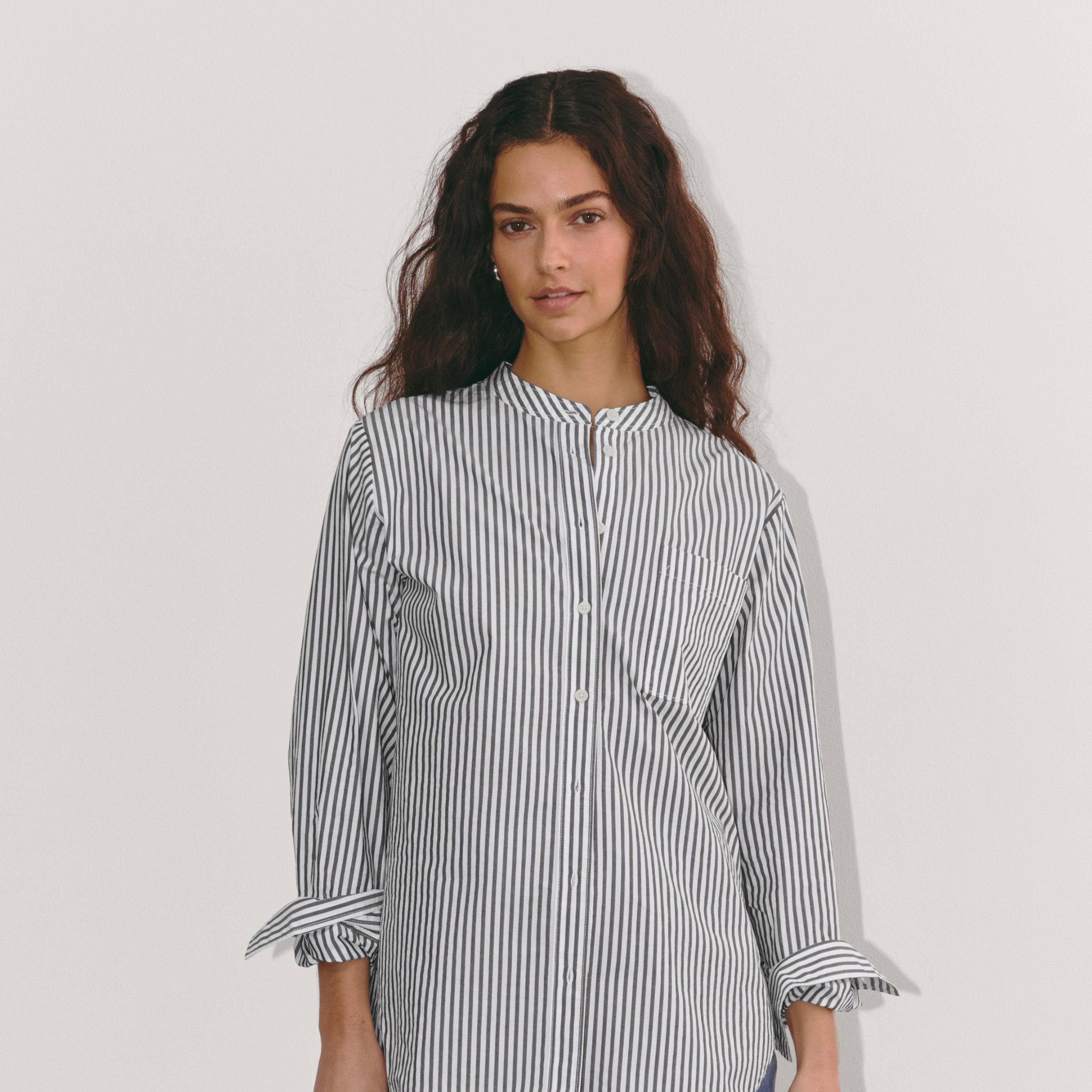 The Oversized Shirt in Ultrasoft Cotton Product Image