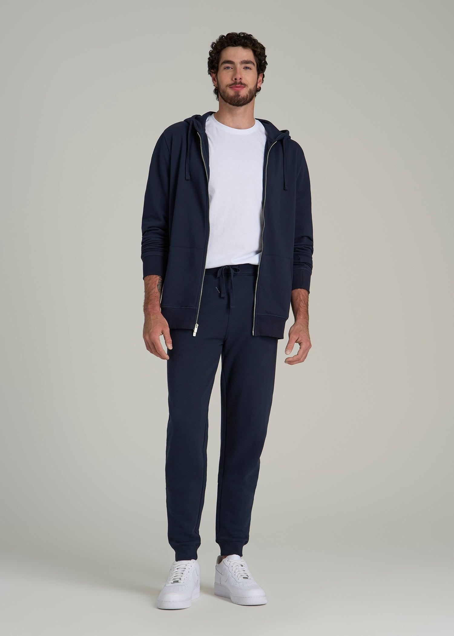 Wearever 2.0 Fleece Joggers for Tall Men in Rain Forest Product Image