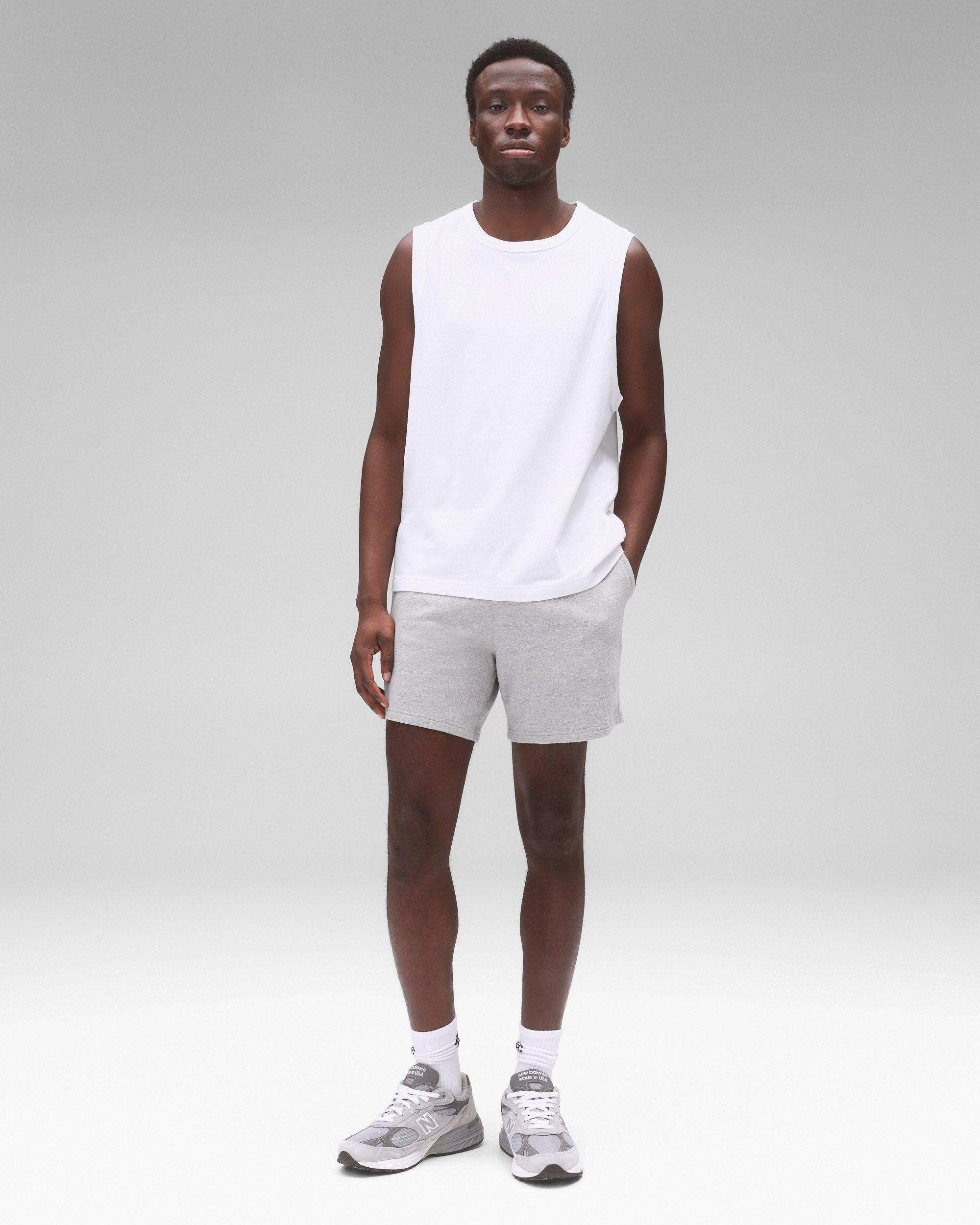 Dual Jersey Slim Sleeveless Shirt Male Product Image